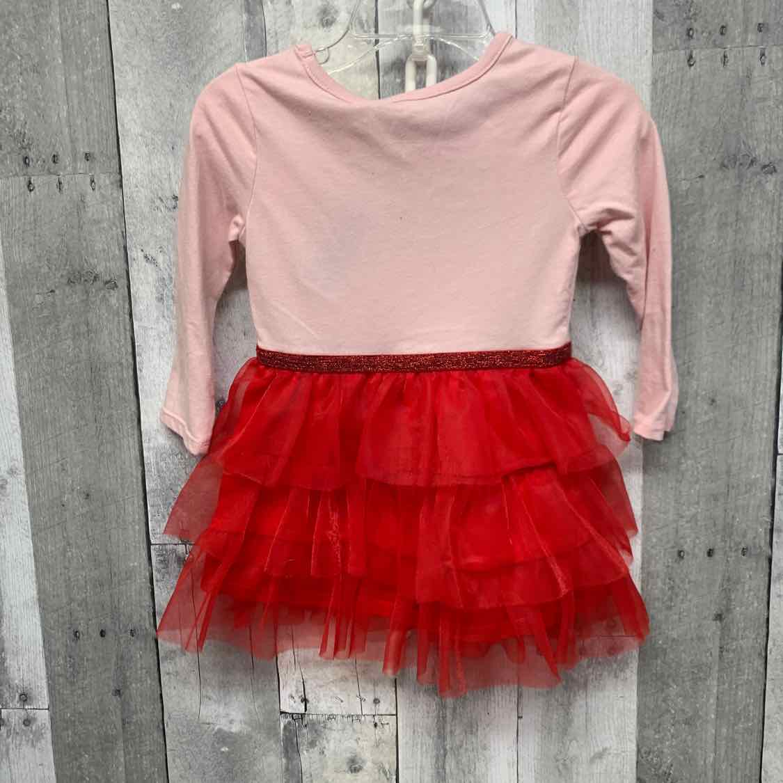 Size 18 Months Pink/Red Wonder Nation Dress