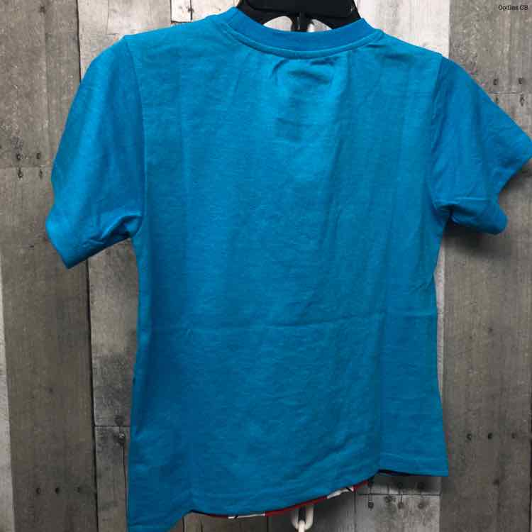 Size 7 Blue Graphic Marvel T Shirt