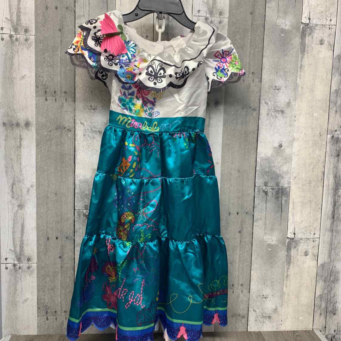Jakks Pacific White/Teal Size 4/6X Halloween Costume - Little Kid
