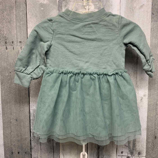 Size 6 Months Green Graphic Just One You Romper