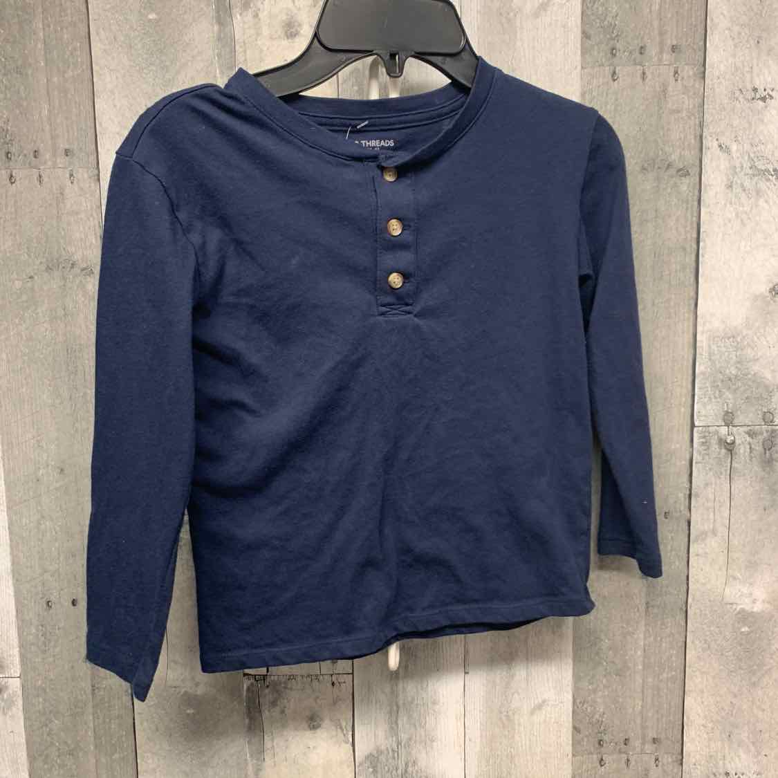 Size 5/6 Navy Epic Threads Long Sleeve Shirt