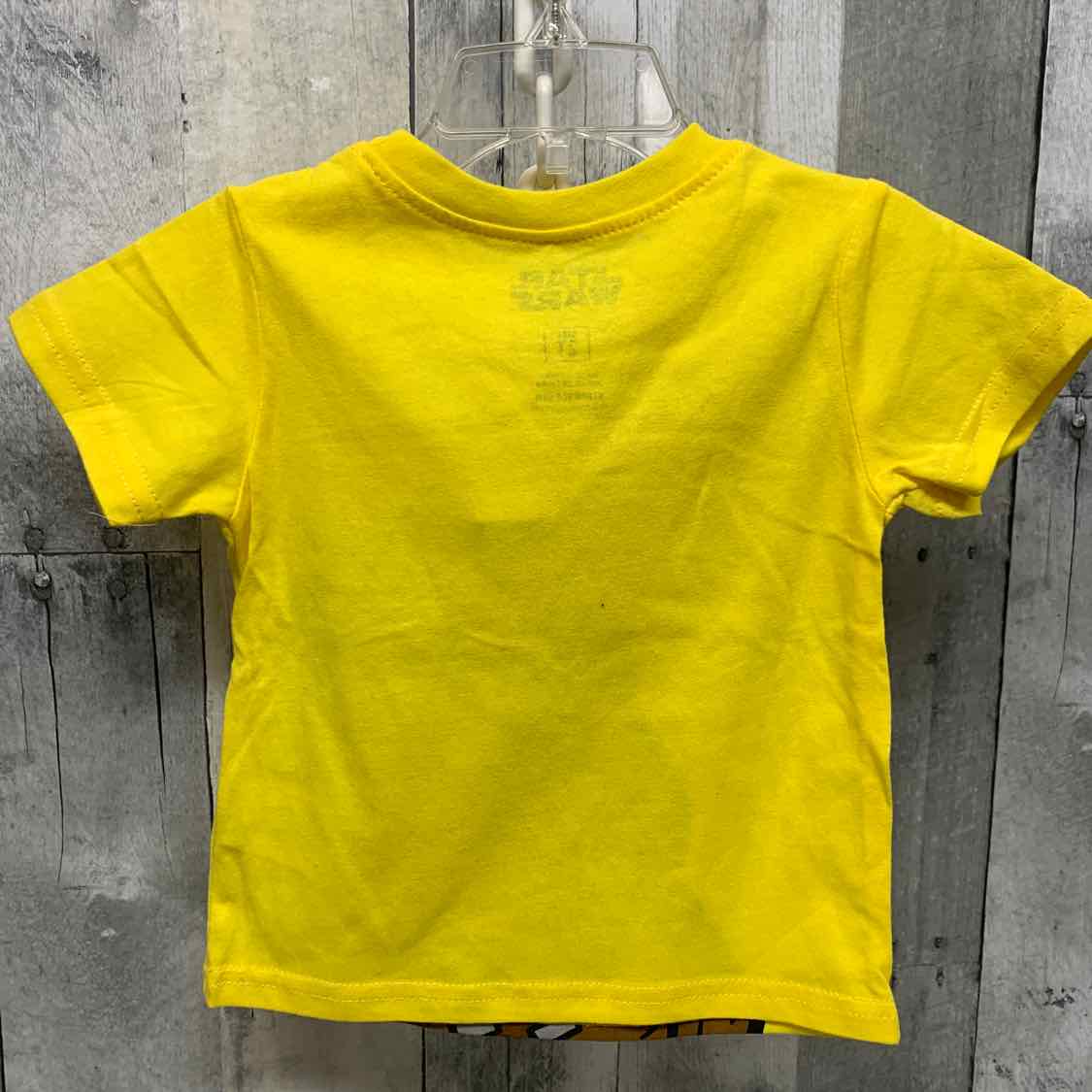 Size 2T Yellow Graphic Star Wars T Shirt