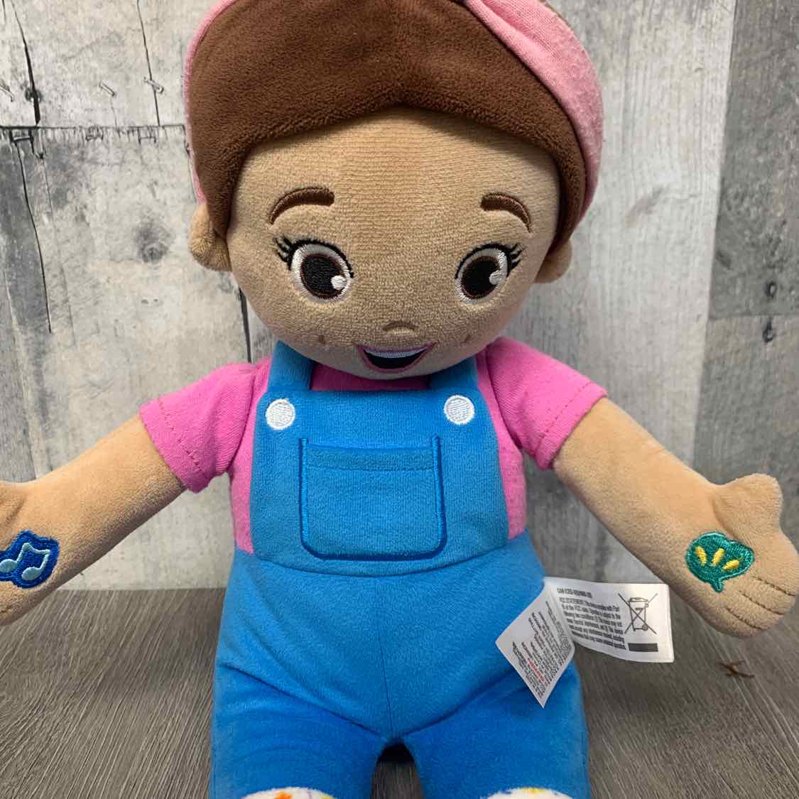 Generic Blue/Pink Interactive Plush
