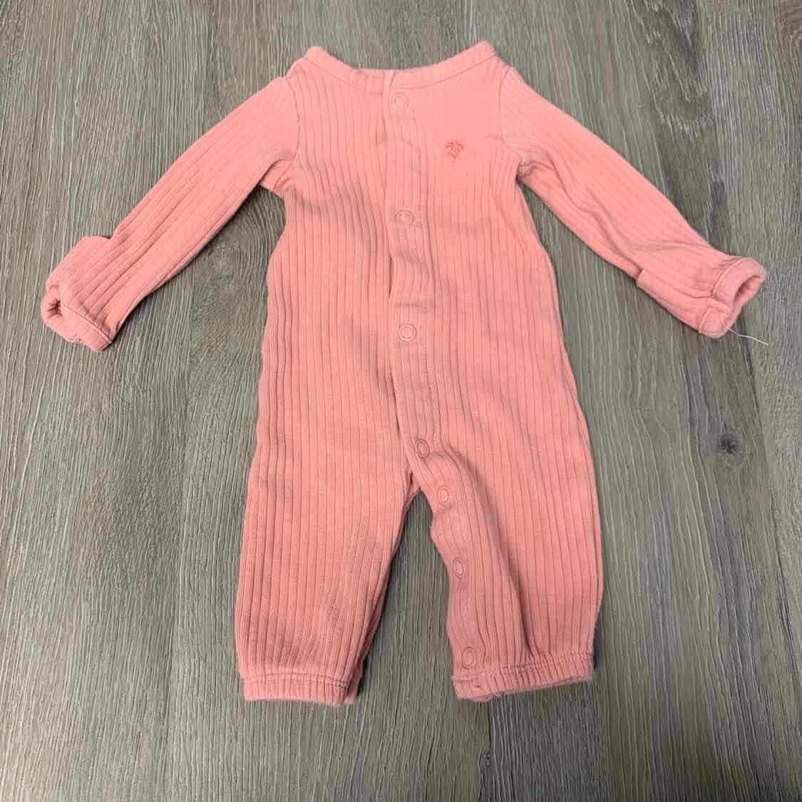 Size Preemie Pink Just One You Footy PJs - OodlesCB