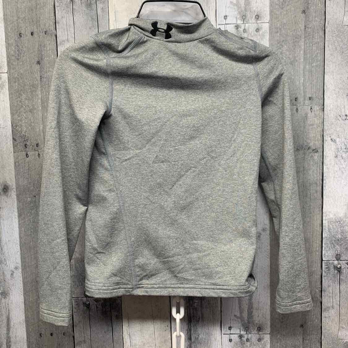 Size Small Gray Sport Brand Long Sleeve Shirt