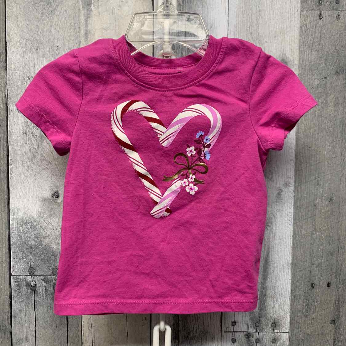 Size 12 Months Pink Graphic Cat & Jack T Shirt