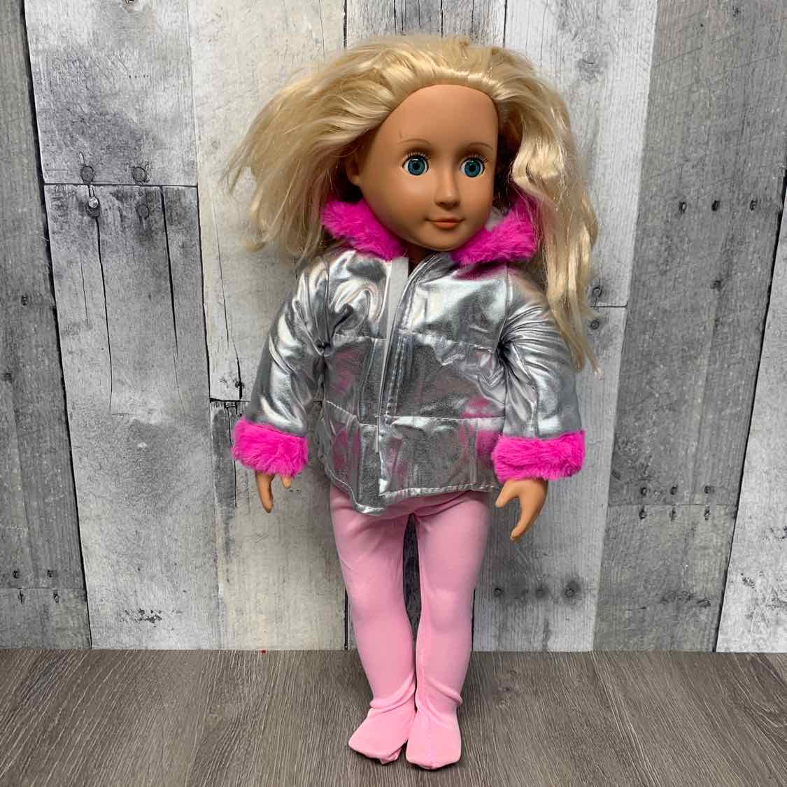 2pc 18" Puffer Jacket w/Tights - OodlesCB