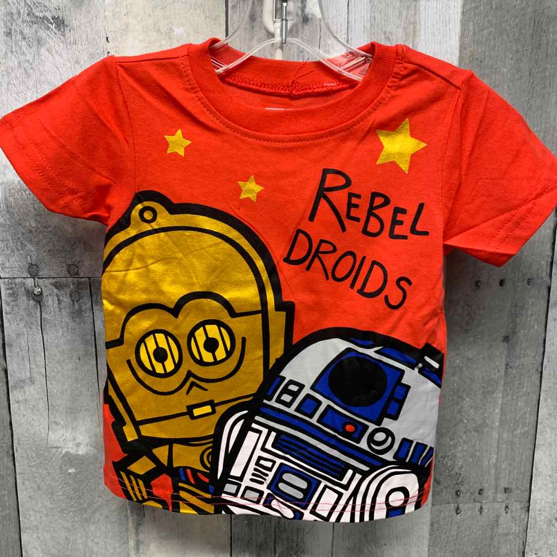 Size 2T Red Graphic Star Wars T Shirt