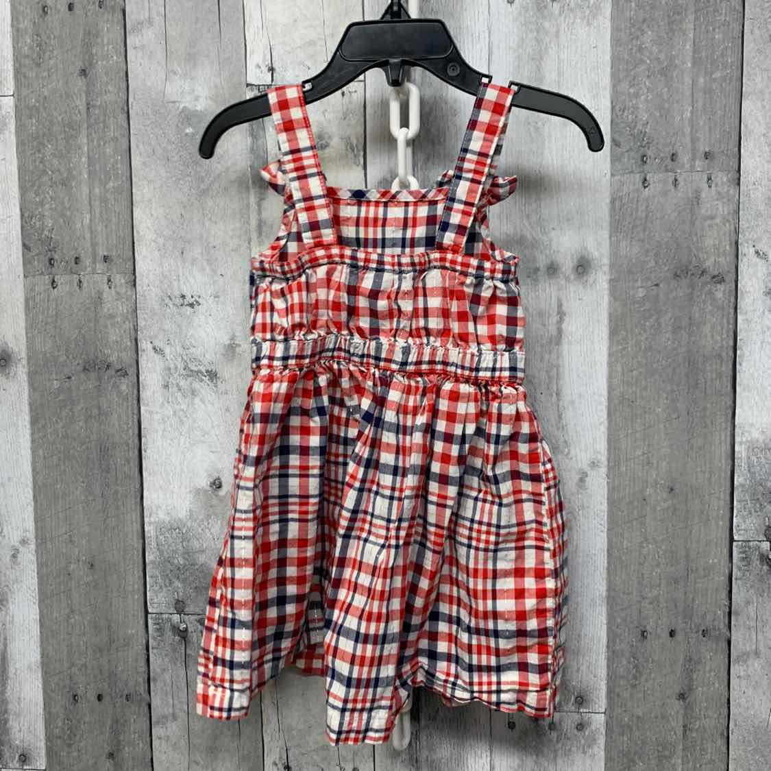 Size 2T Red/Navy Carter's Dress