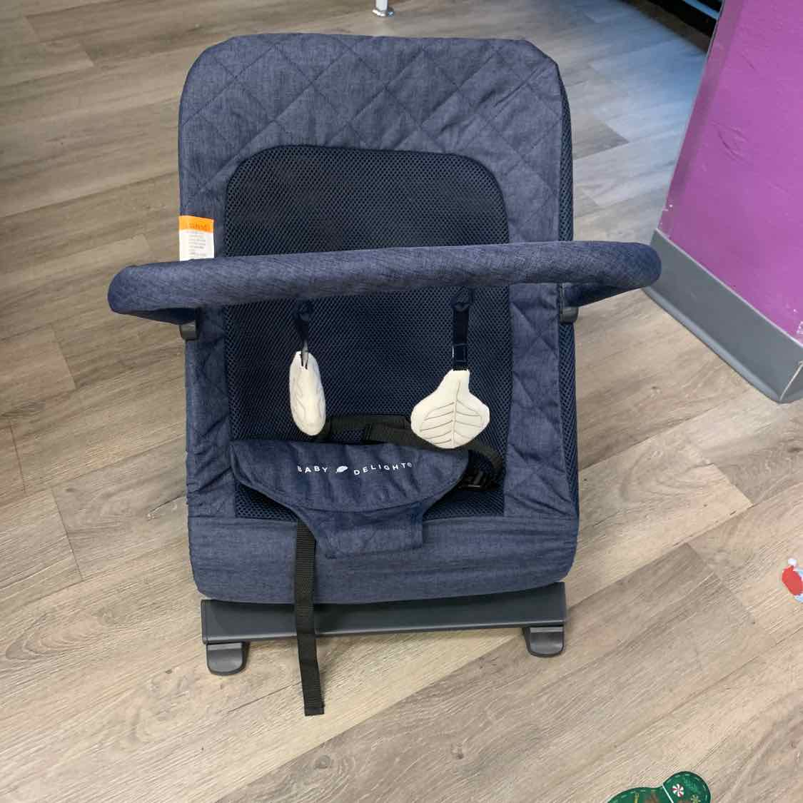 Baby Delight Gray Bouncer