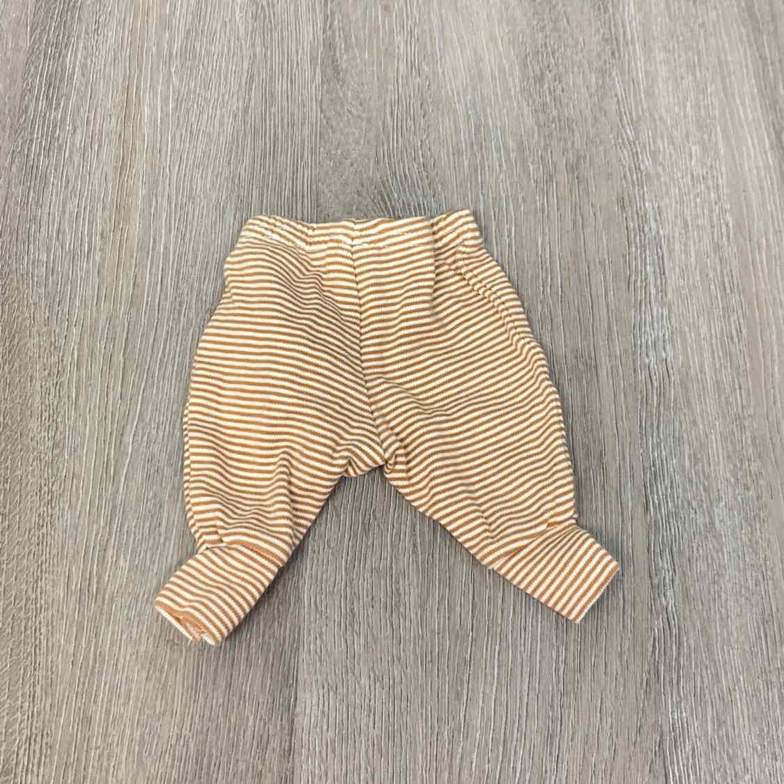 Size Preemie Brown Striped Carter's Pants - OodlesCB