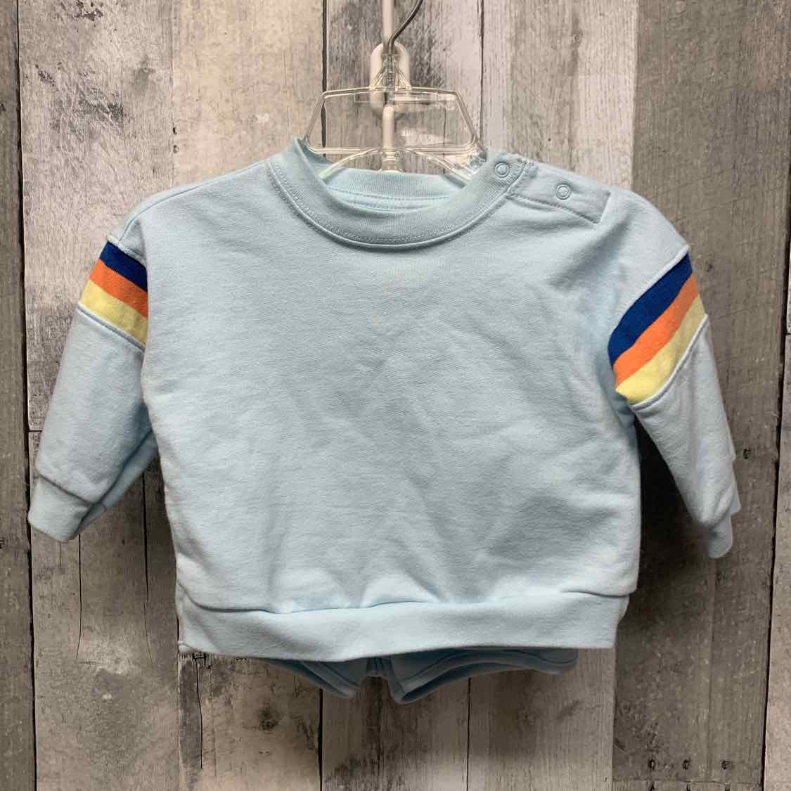 Size 3-6 Months Light Blue Cat & Jack Shirt/Shorts