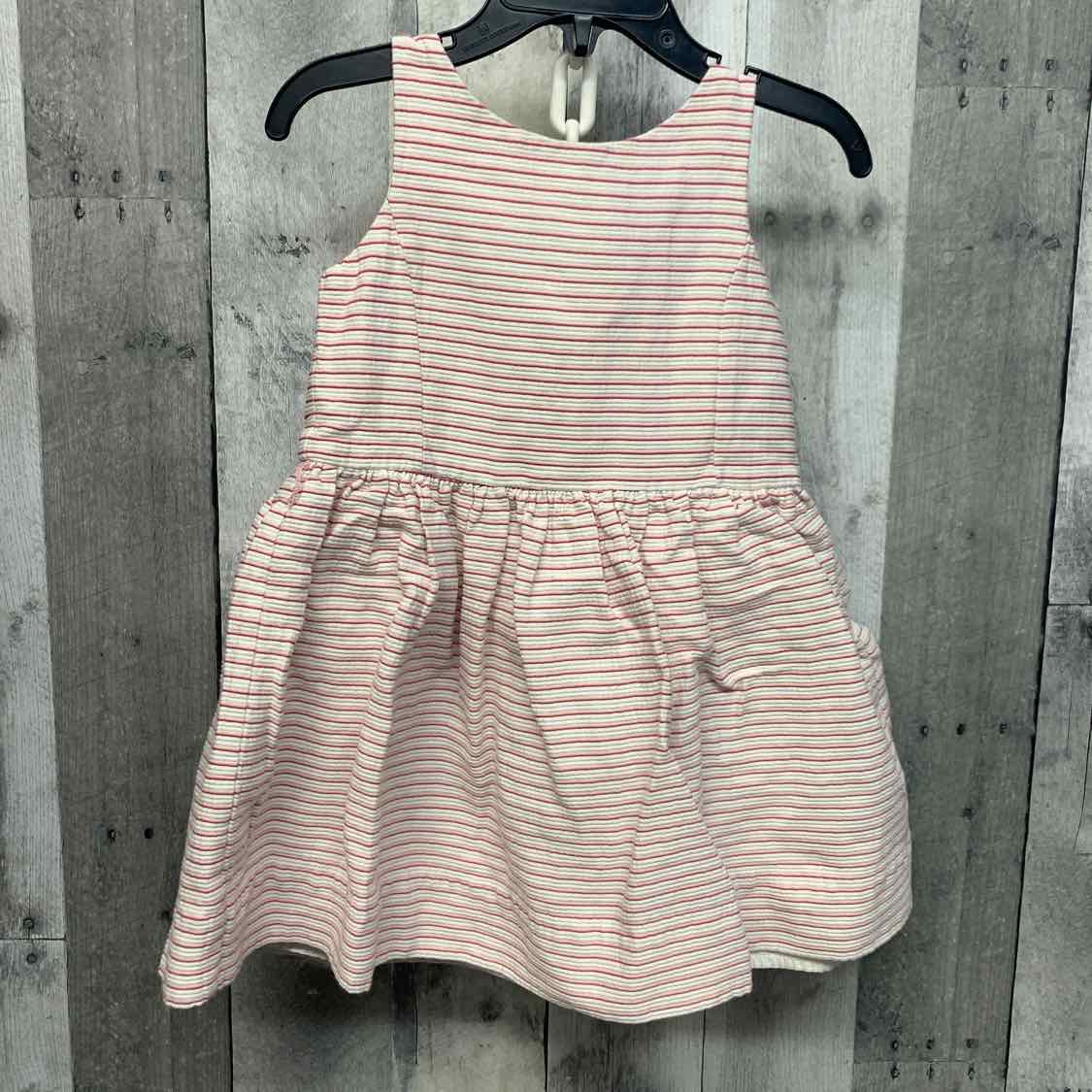 Size 3T Pink/White Ralph Lauren Dress - OodlesCB