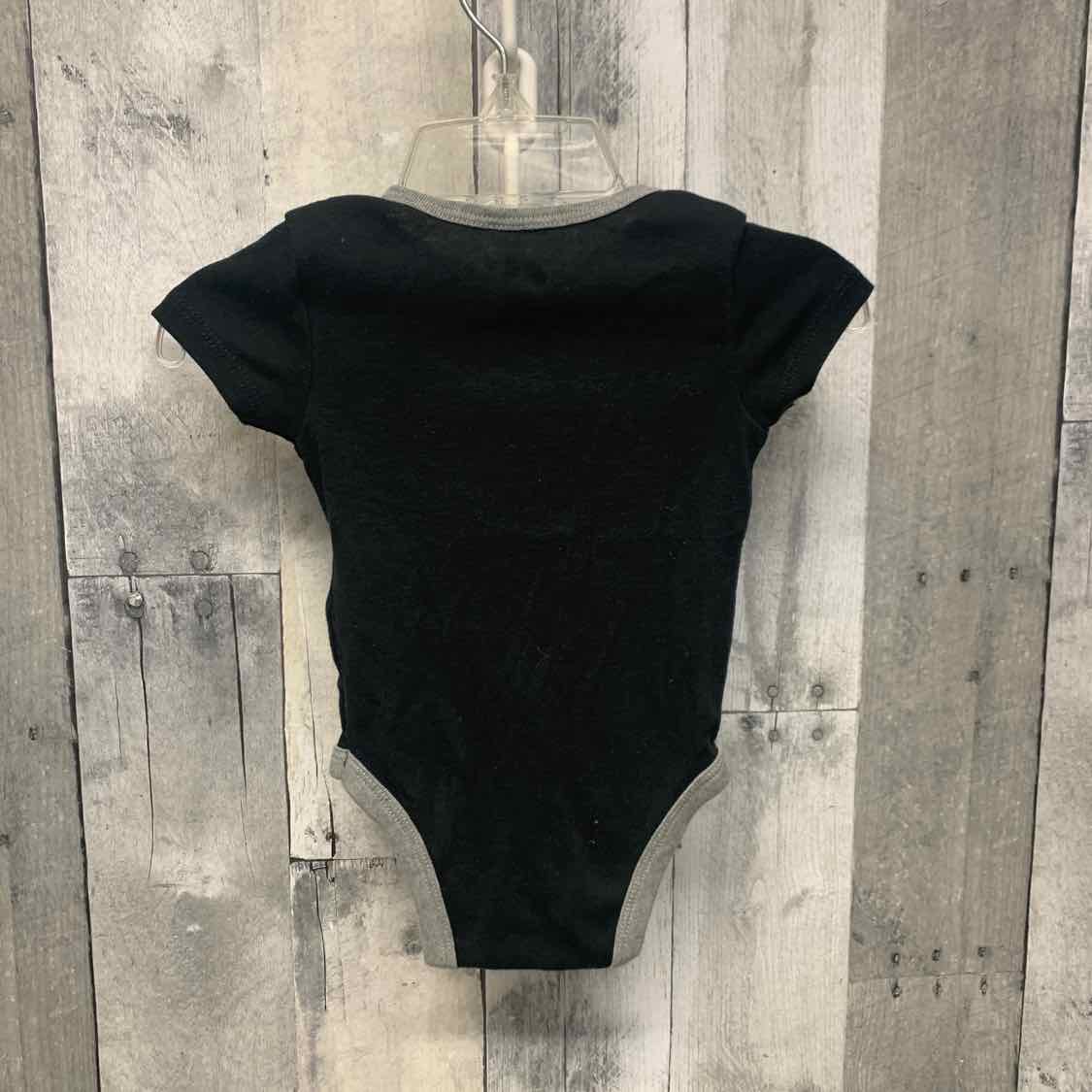 Size 0-6 Months Black/Gray Sport Brand Bodysuit - OodlesCB