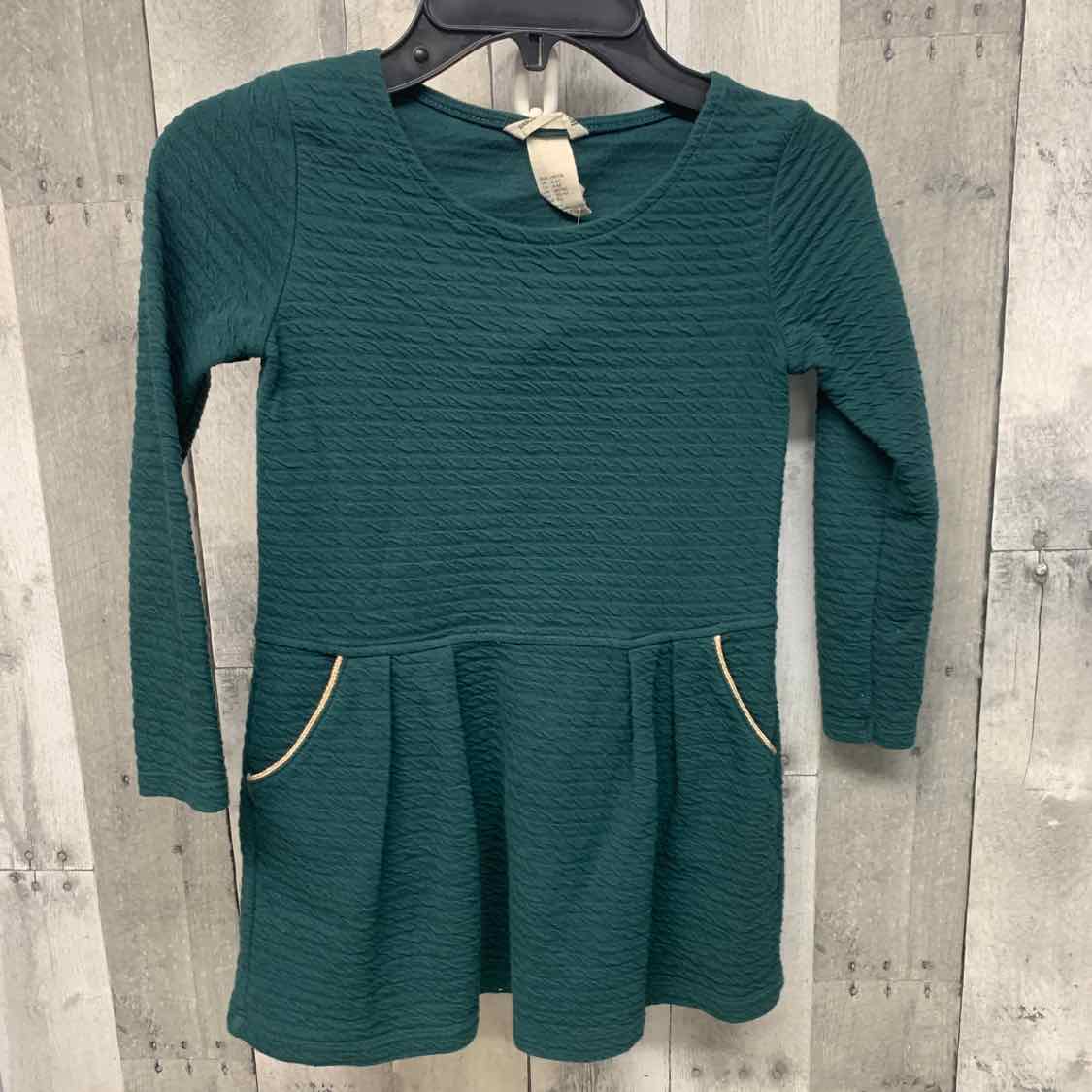 Size 4/6 Green H&M LS Dress