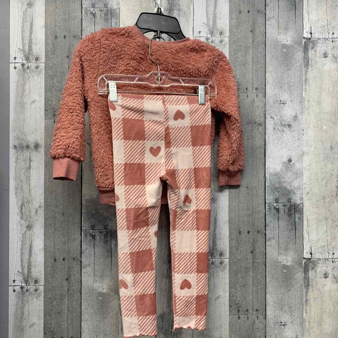 Size 5T Blue/Pink Carter's Shirt/Leggings