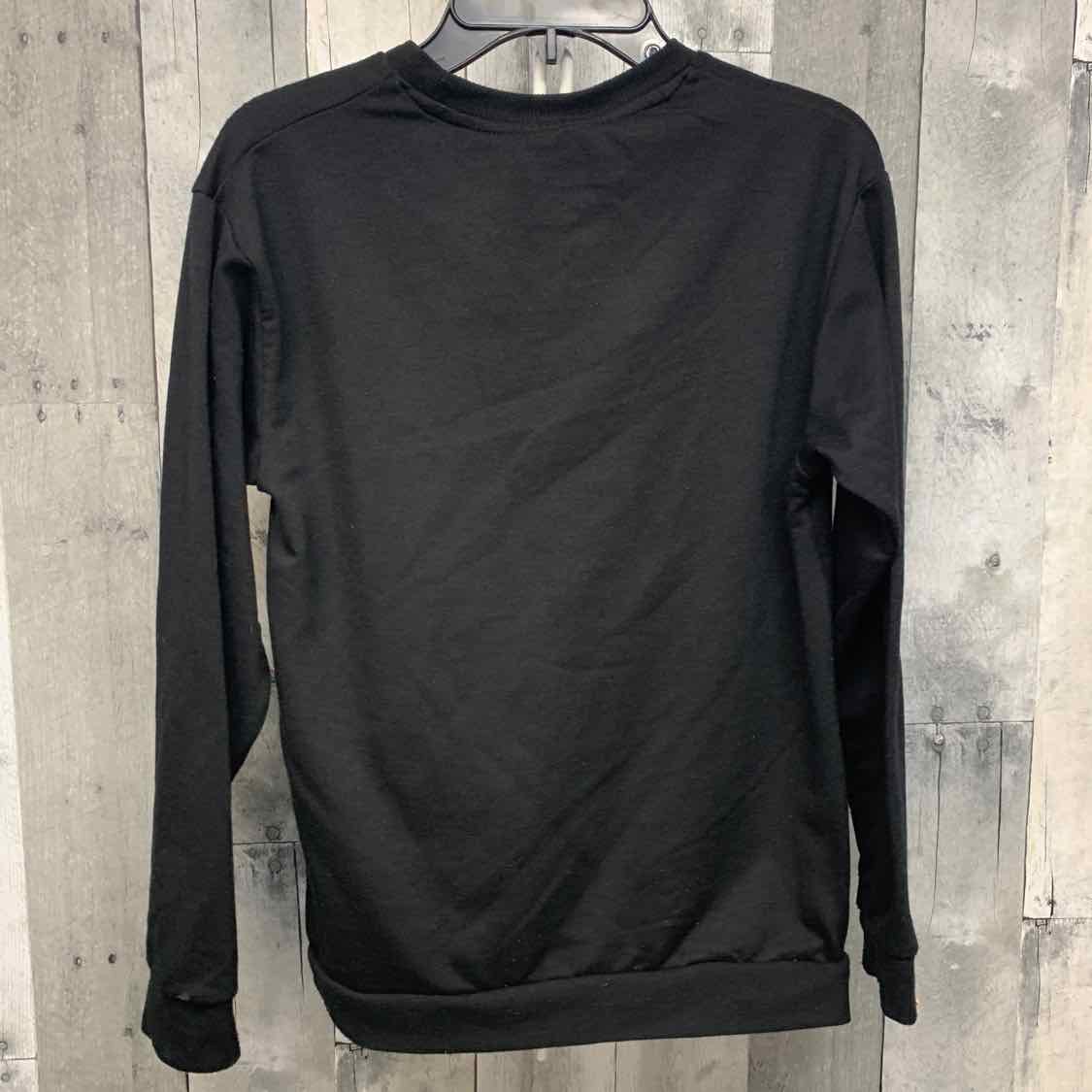 Size 10/12 Black Graphic Marvel Sweat Shirt