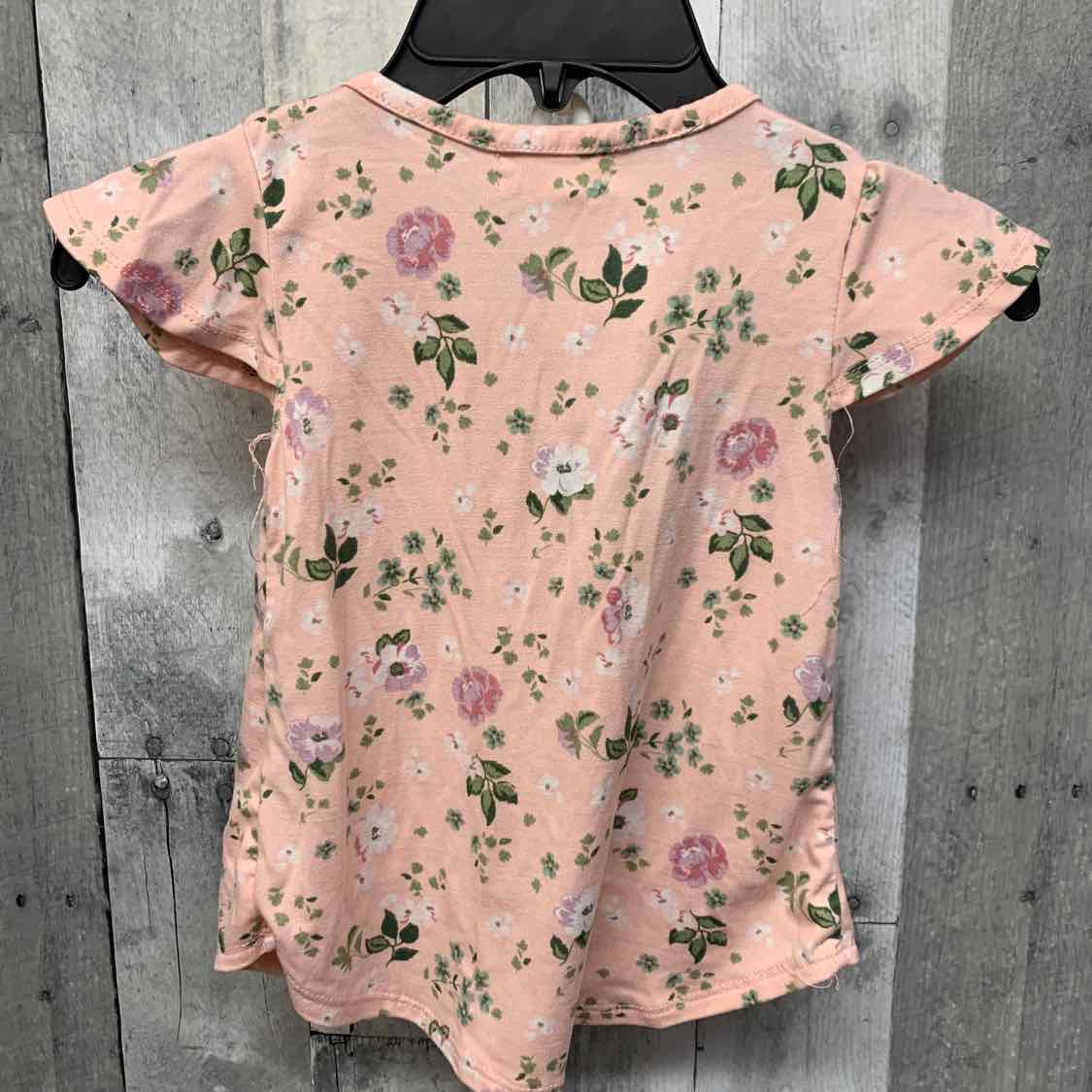 Size 4 Pink Floral Print Btween T Shirt