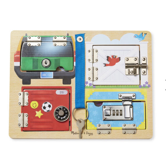 Melissa & Doug Locks & Latches Board
