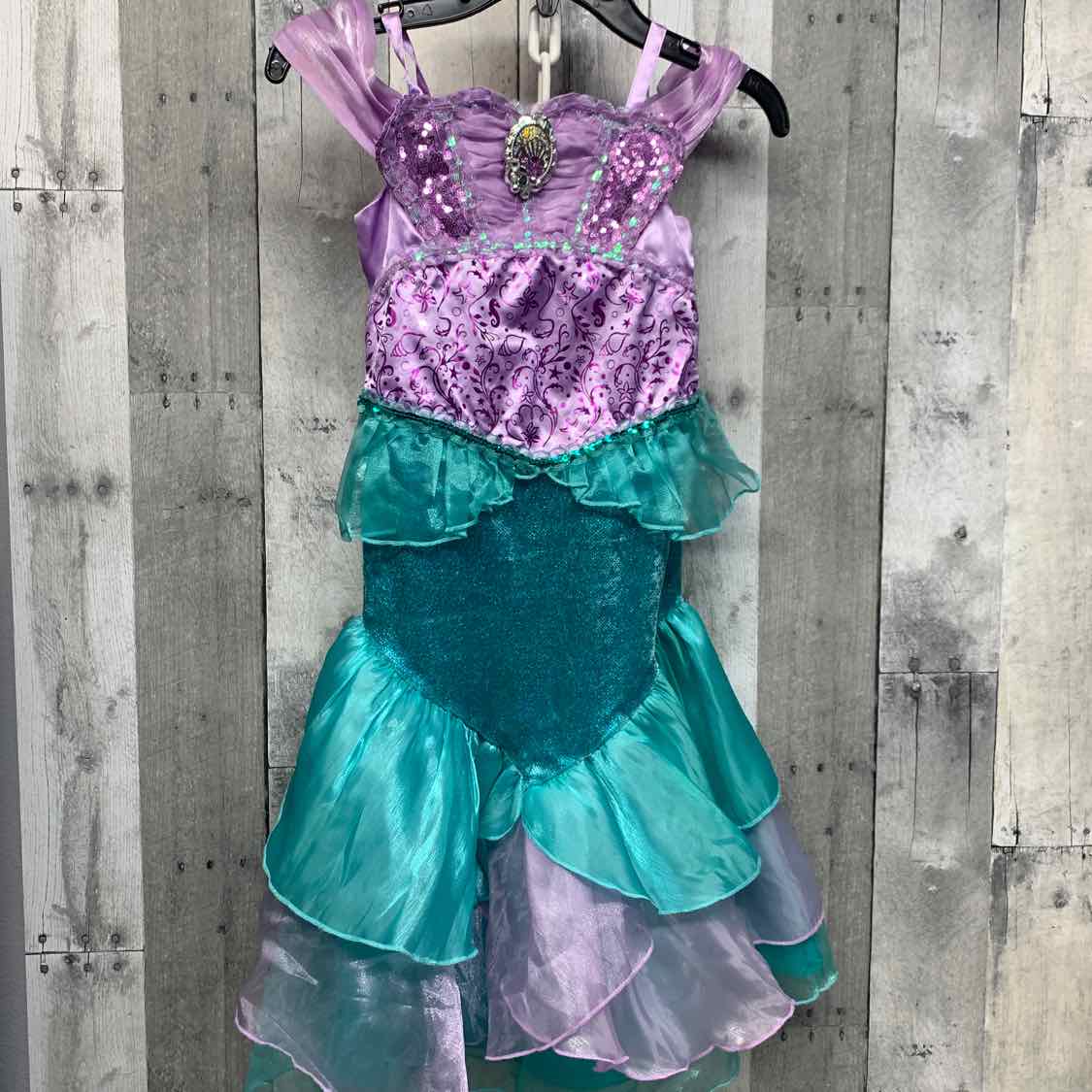Disney Store Purple/Teal Size 4 Halloween Costume - Little Kid