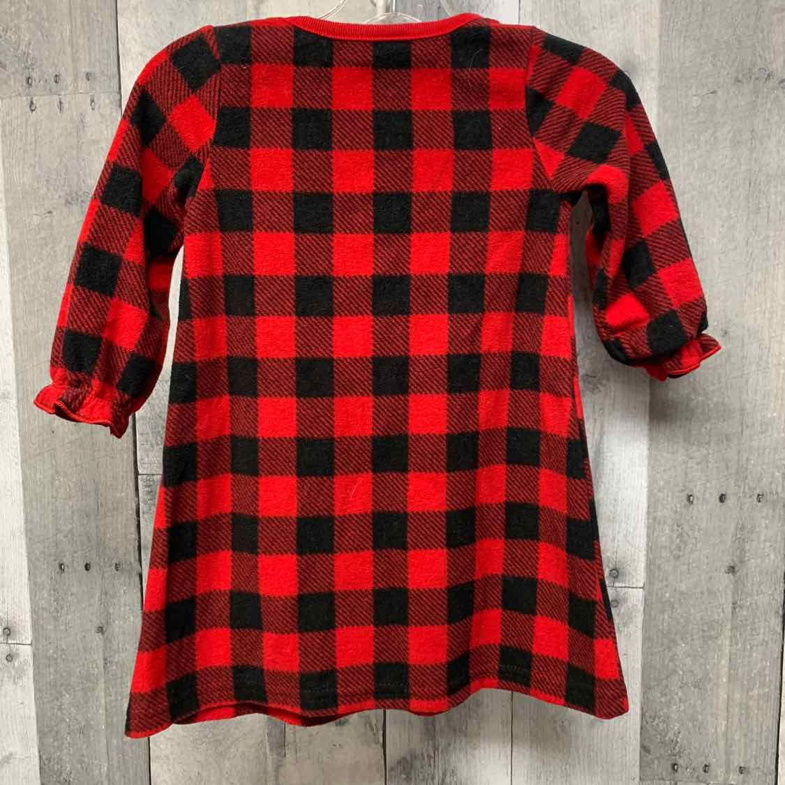 Size 12 Months Red/Black Carter's Nightgown