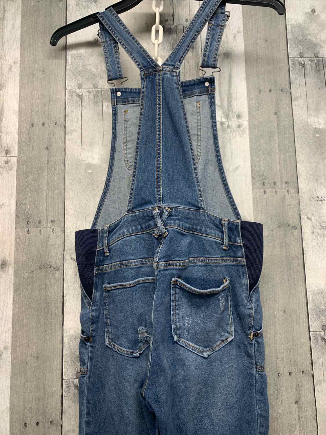 Size XS Denim Indigo Blue Overalls