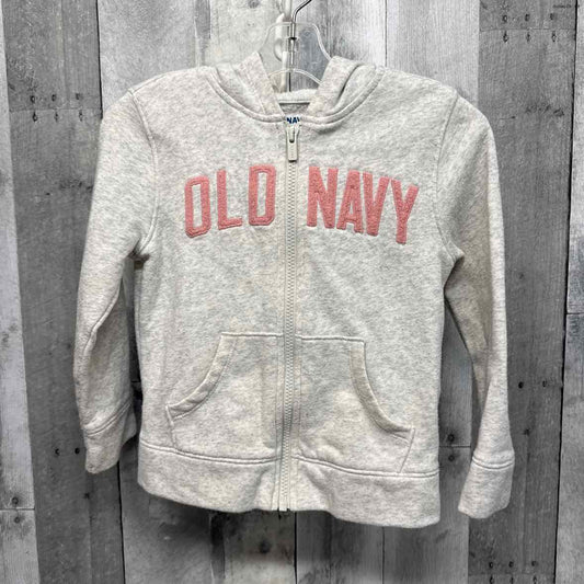 Size 5T Gray/Pink Old Navy Light Jacket