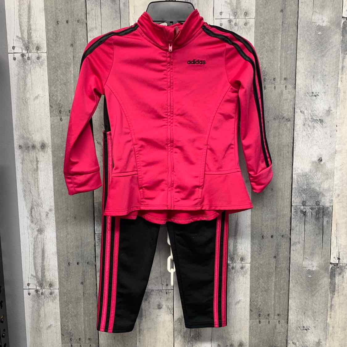 Size 4T Black/Pink Sport Brand Jacket/Pants