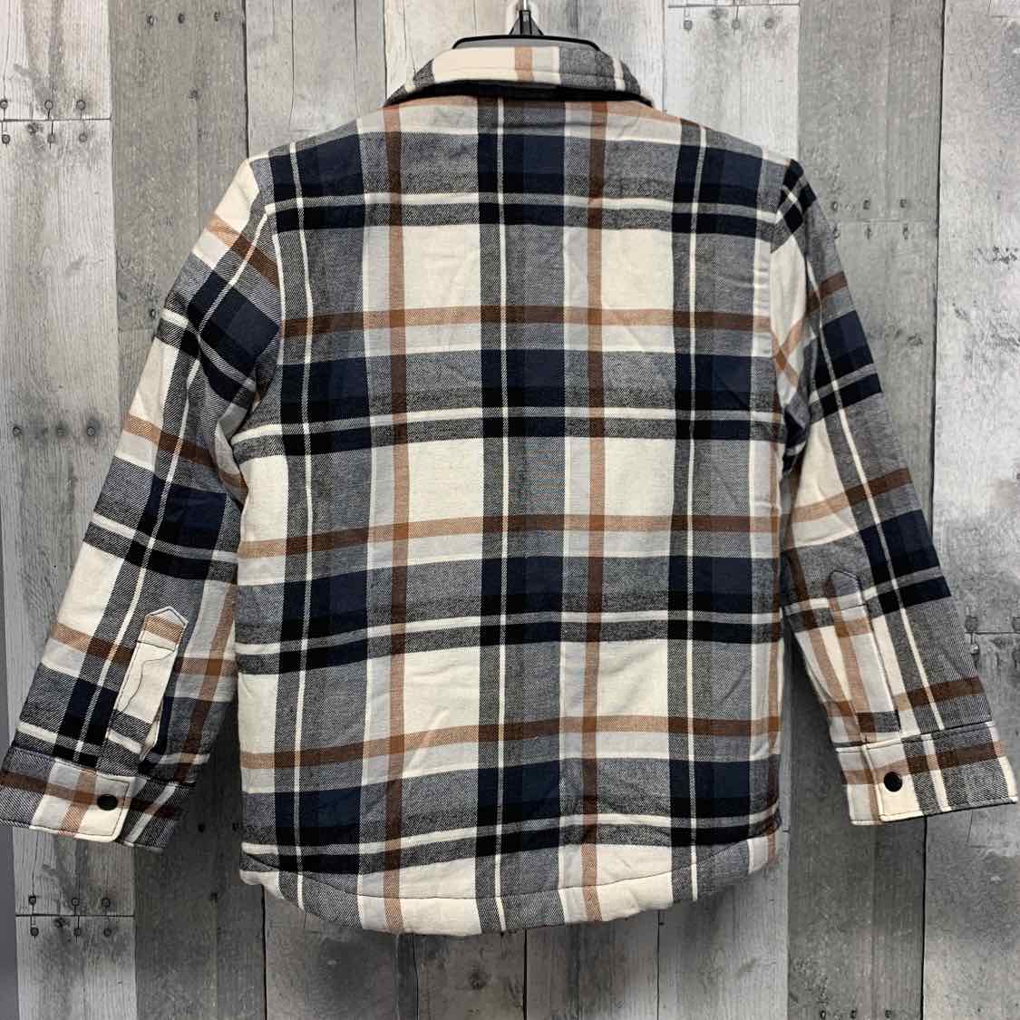 Size 6/7 Tan/Black Wonder Nation Light Jacket