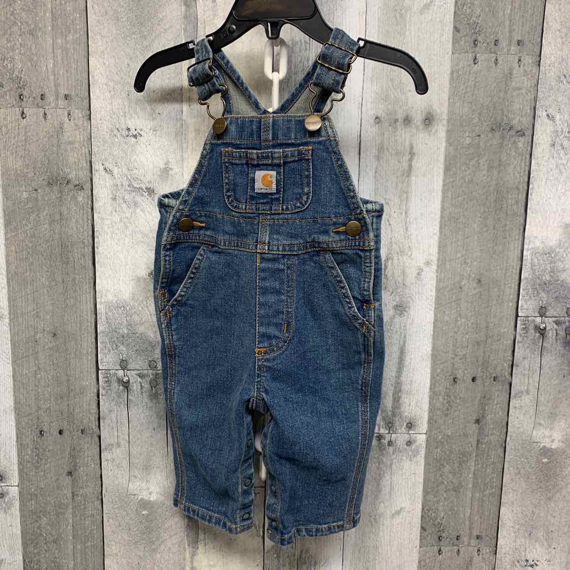 Size 3 Months Denim Carhartt Overalls