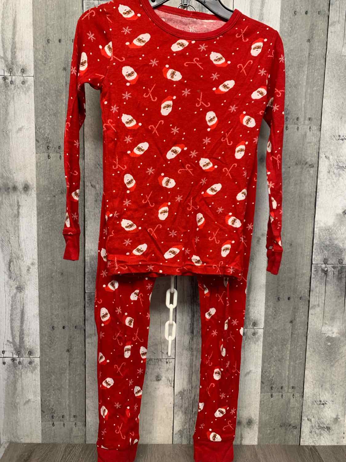 Size 8 Red Print Holiday Brands 2pc PJs