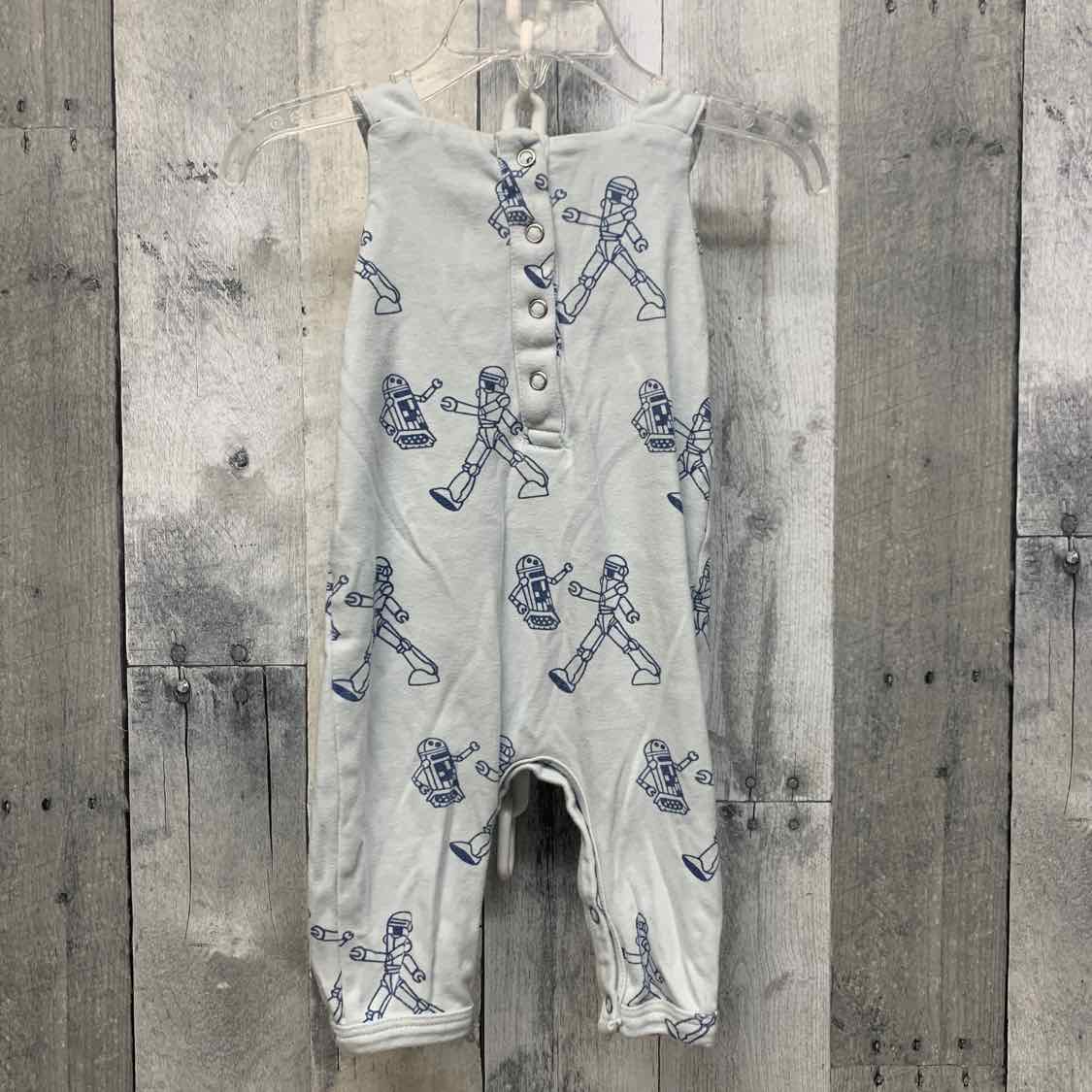 Size 3-6 Months Blue Print Kate Quinn Overalls