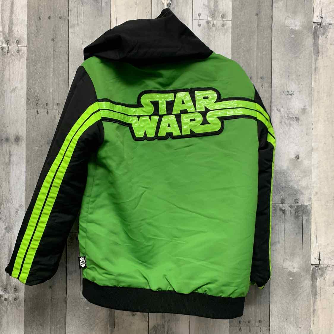 Size 9/10 Green Graphic Disney Parks Heavy Jacket