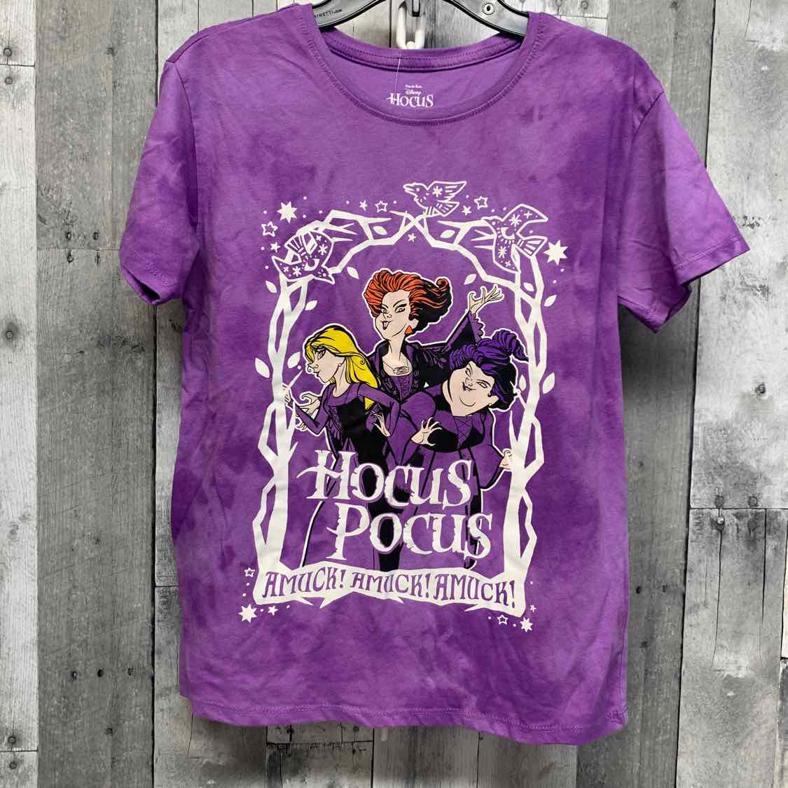 Size Large Purple Graphic Disney T Shirt