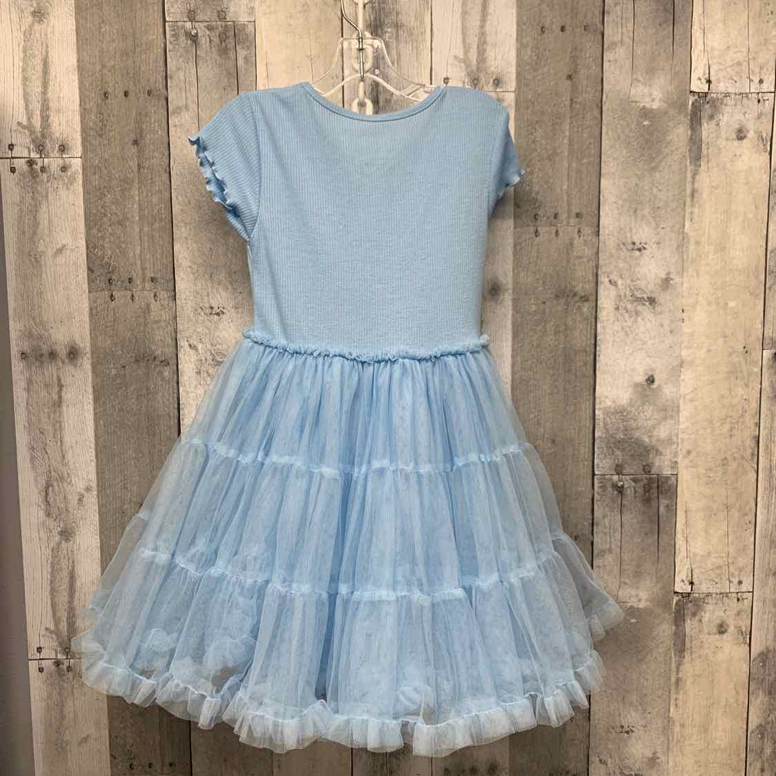 Size 6/6X Blue Print Disney Dress