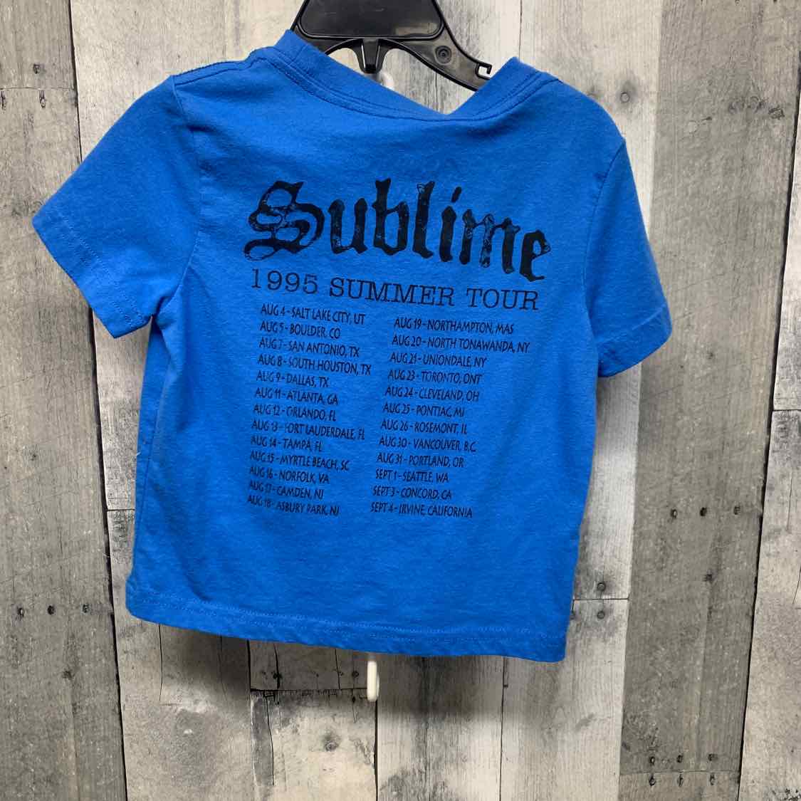 Size 2T Blue Graphic B Brand T Shirt