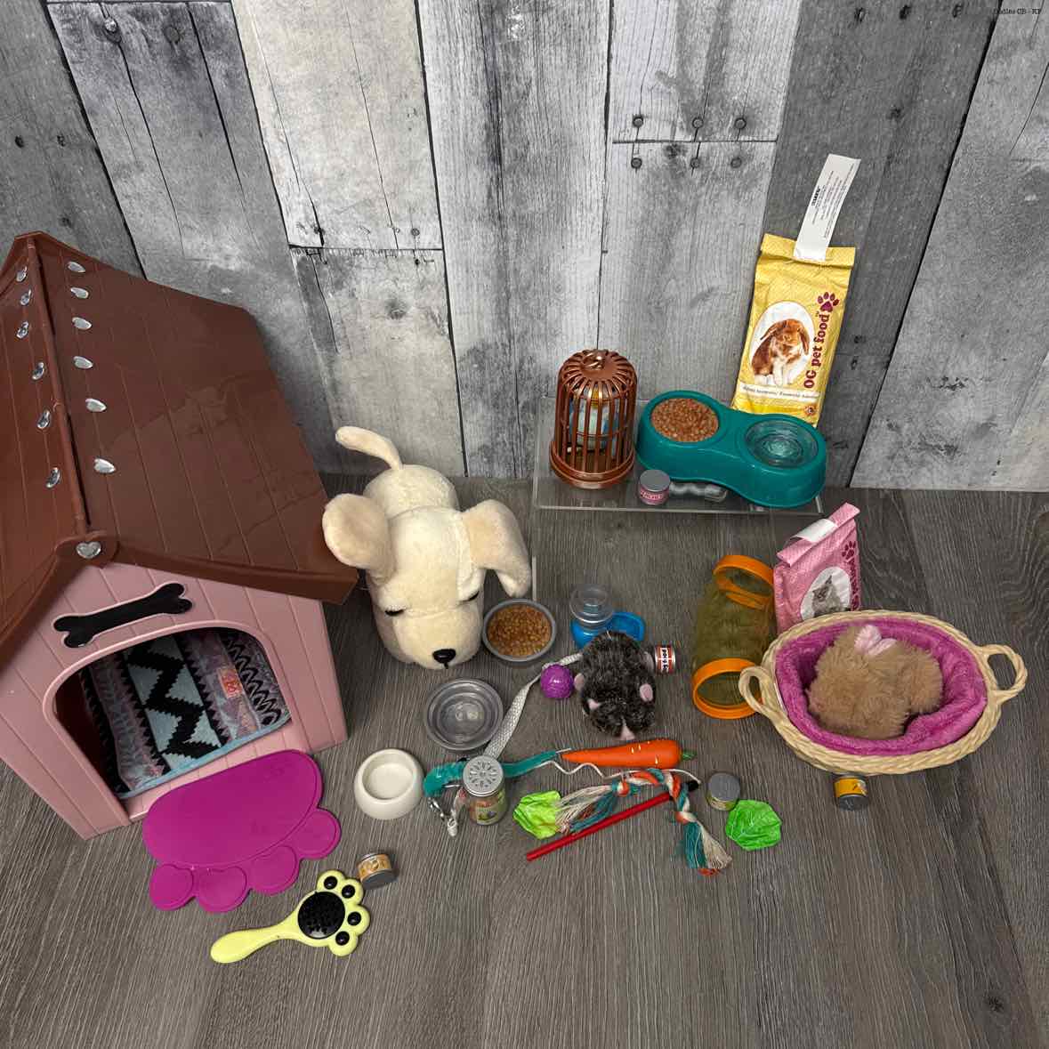 Our Generation Pink/Brown Doll Playset