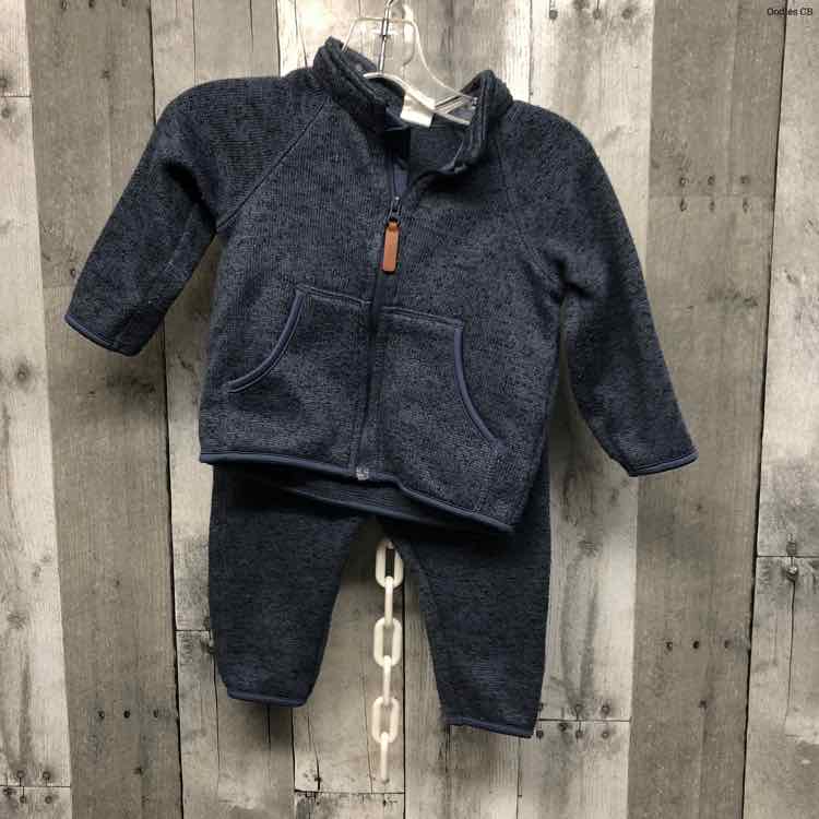Size 9 Months Blue H&M Jacket/Pants