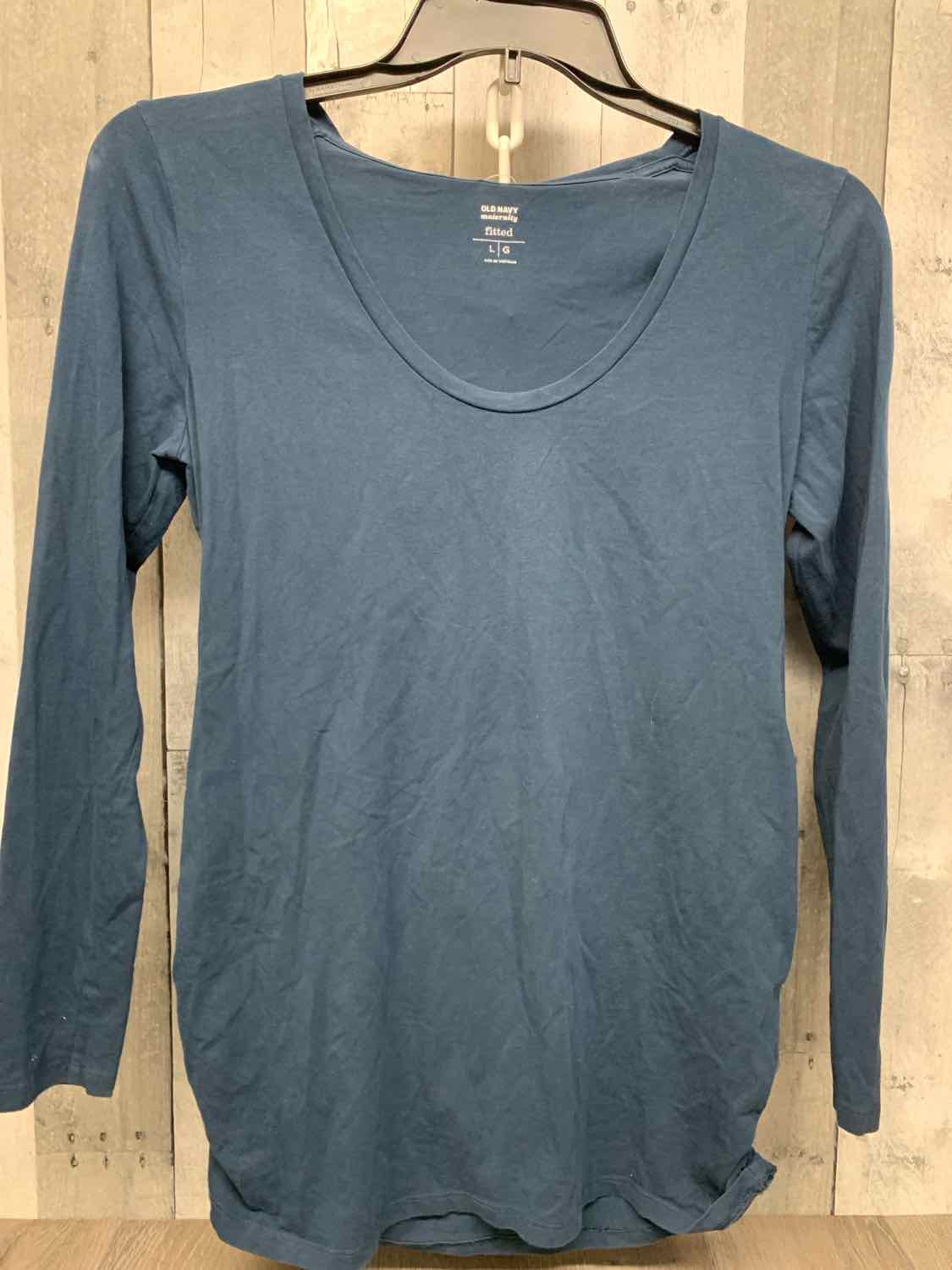 Size L Navy Old Navy Long Sleeve Top