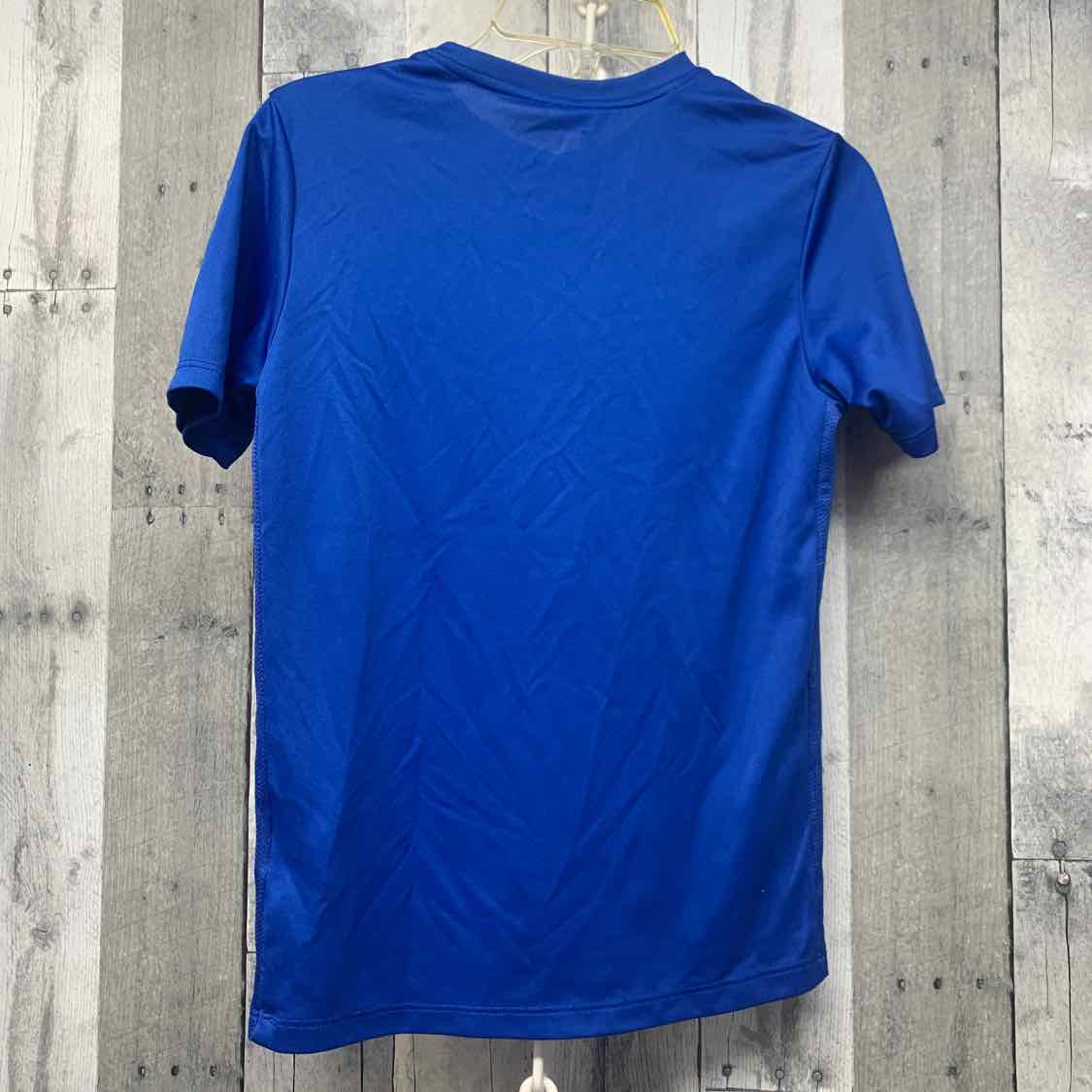 Size Medium Blue Sport Brand T Shirt - OodlesCB