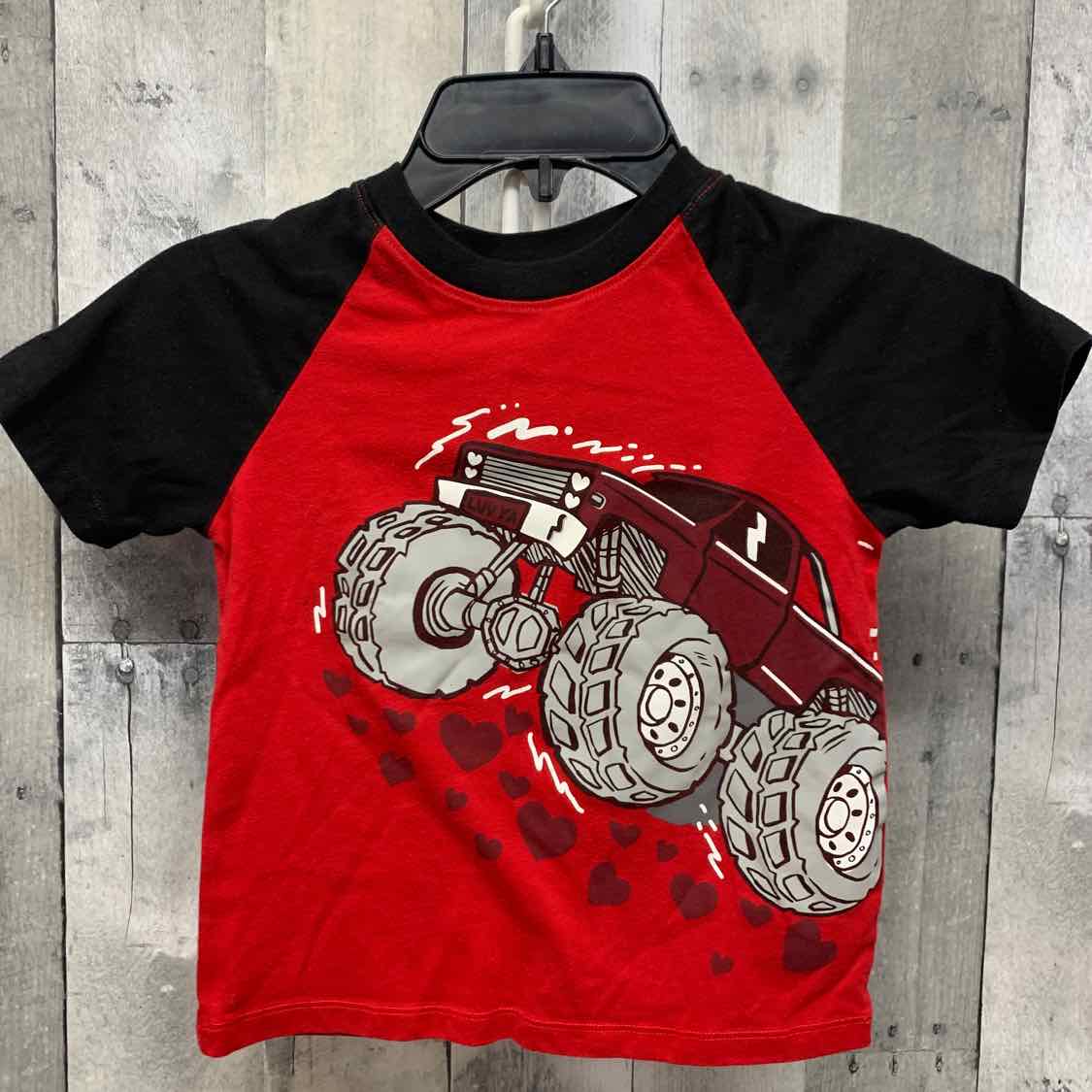 Size 4T Red/Black Holiday Brands T Shirt