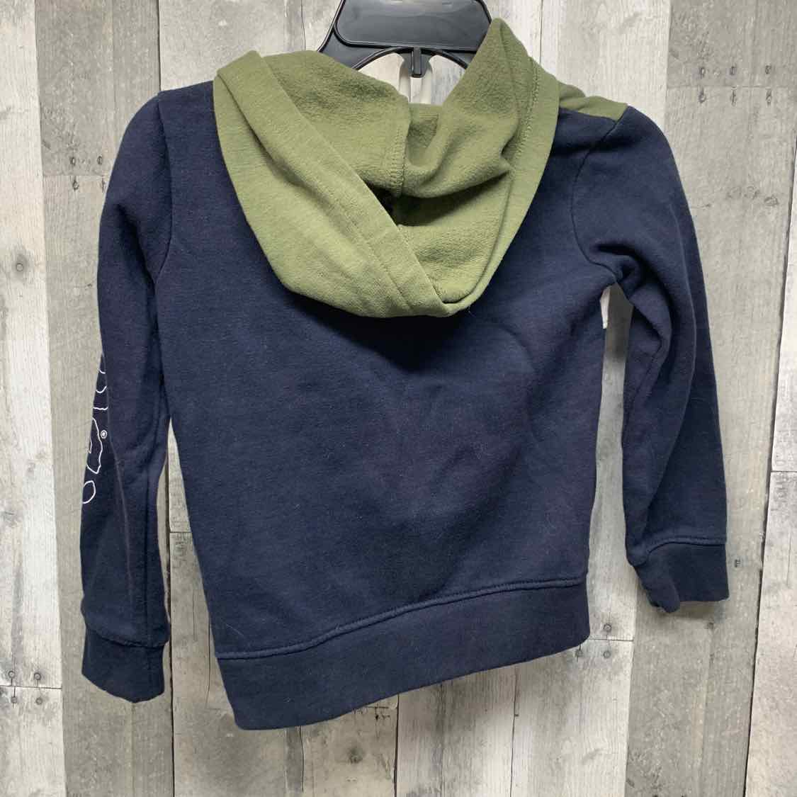Size 5 Green/Navy Lee Pull Over
