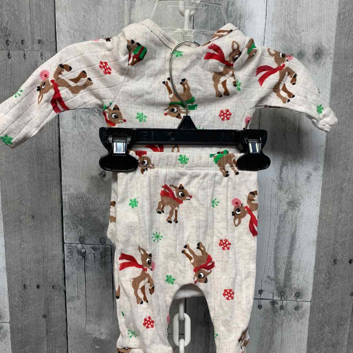Size Newborn Tan Print Holiday Brands Shirt/Pants