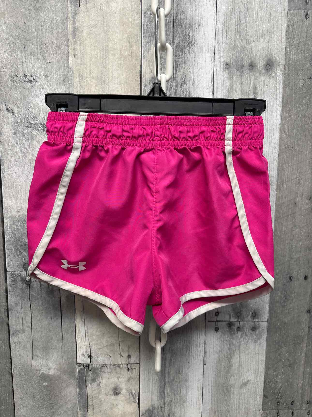 Size 5T Pink/White Sport Brand Shorts - Athletic