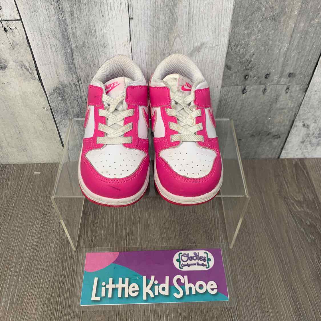 Size 6 Pink/White Sport Brand Sneakers