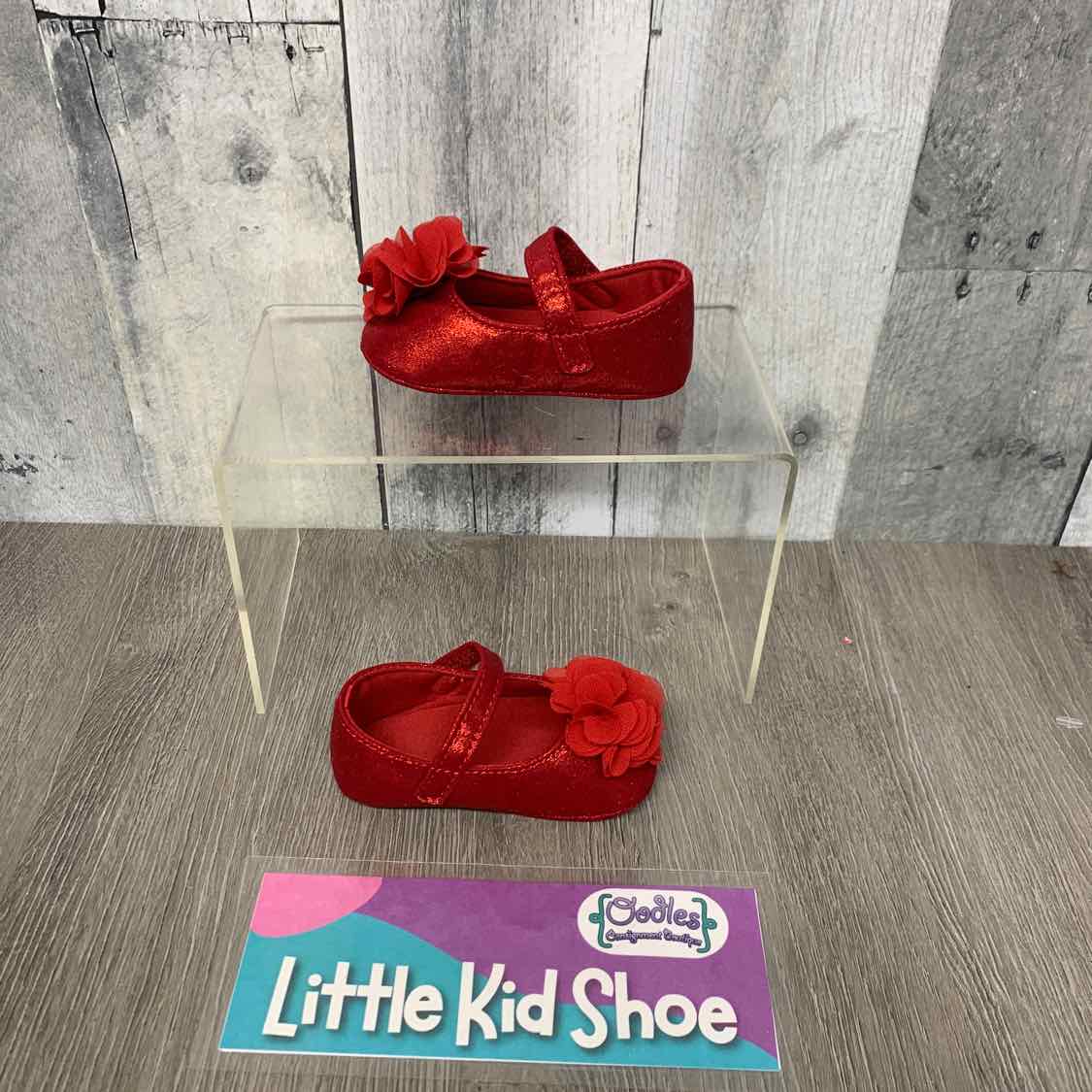 Size 2 Red B Brand Slip On Shoes