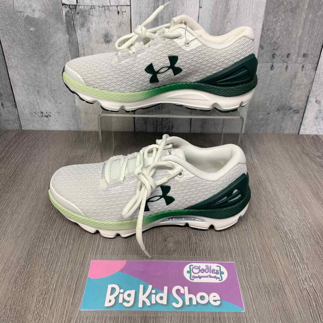 Size 4 Green Sport Brand Sneakers