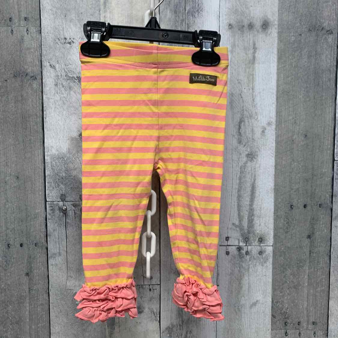 Size 18-24 Months Yellow/Pink Matilda Jane Leggings