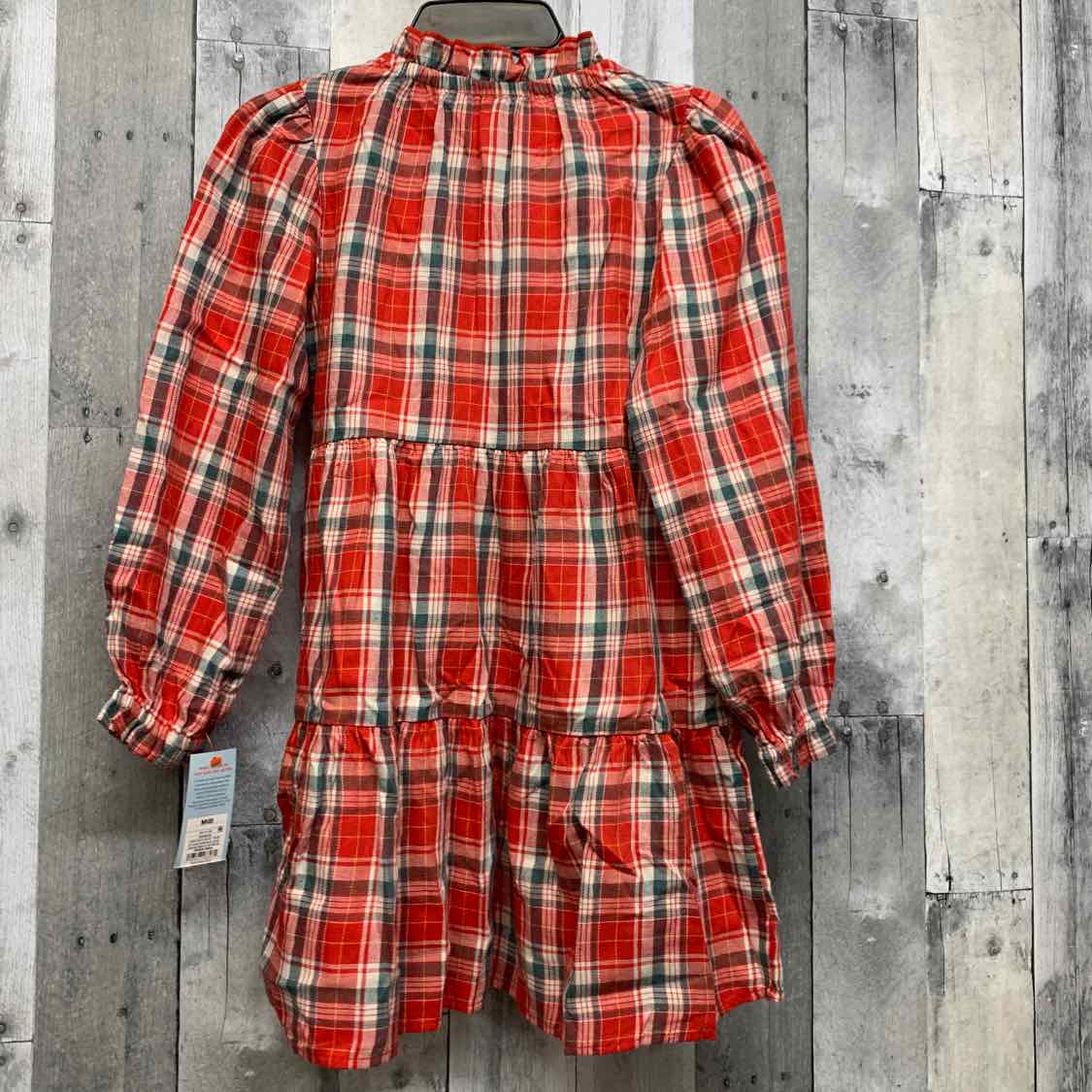 Size 8 Red Plaid Cat & Jack Dress