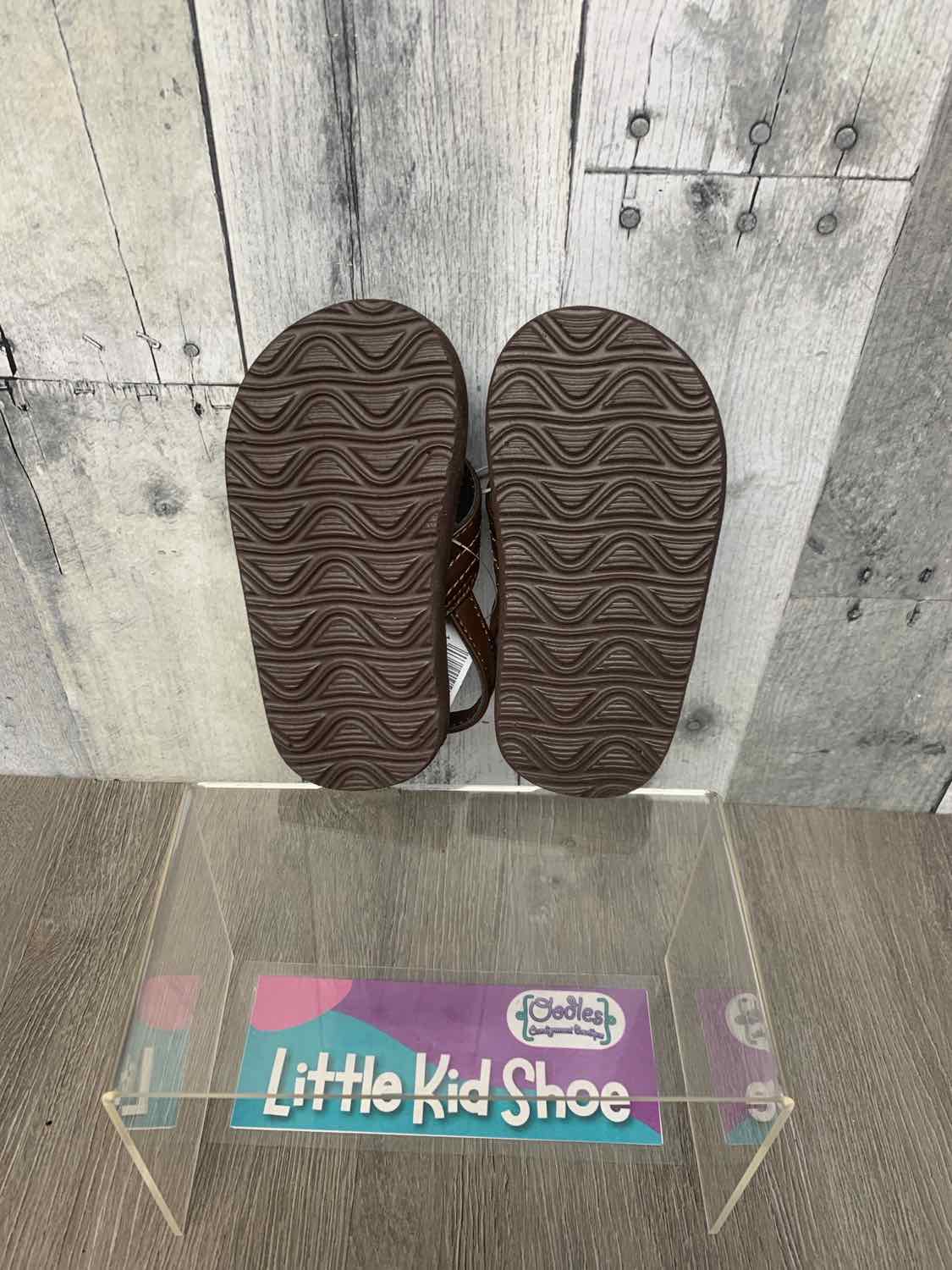 Size 6/7 Brown Children's Place Flip Flops